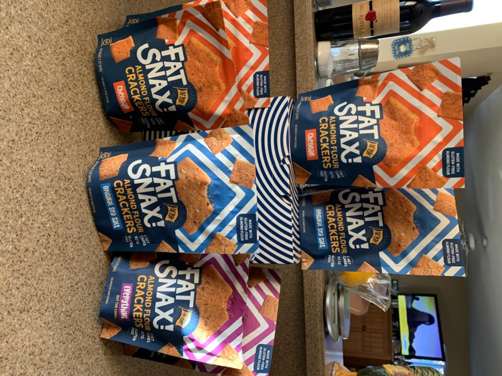 Fat Snax Crackers - Customer Photo From STEPHANIE DASILVA